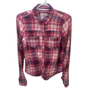 Abercrombie & Fitch Medium Plaid Shirt